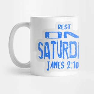 Rest on saturday Image digital Mug